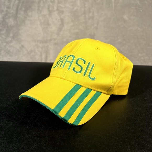 Adidas FIFA World Cup 2010 Brazil Hat Men's One Size Yellow Cap - Picture 8 of 8